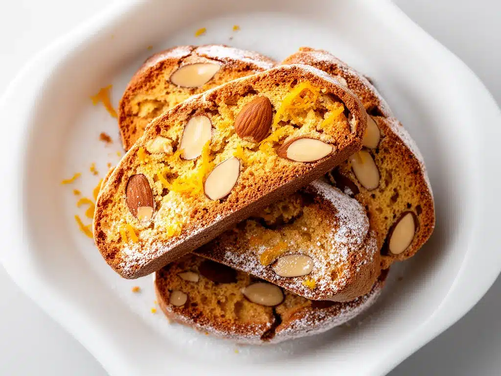 Einfache Cantuccini mit Mandeln und Orange: Der perfekte Snack 4 Einfache Cantuccini mit Mandeln und Orange preparation steps