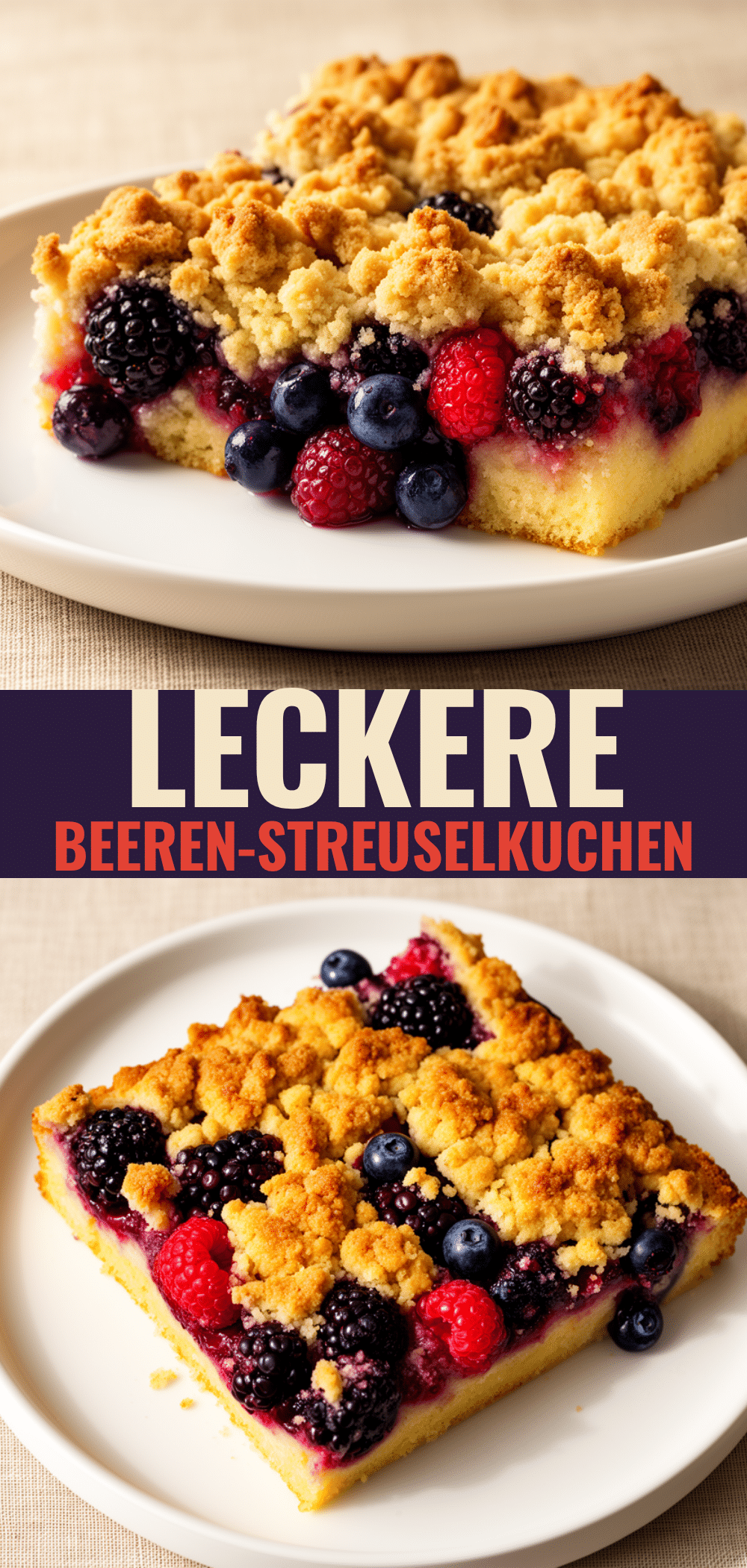 Einfacher Beeren-Streuselkuchen: 45 Min. Perfekt 5 Einfacher Beeren-Streuselkuchen recipe
