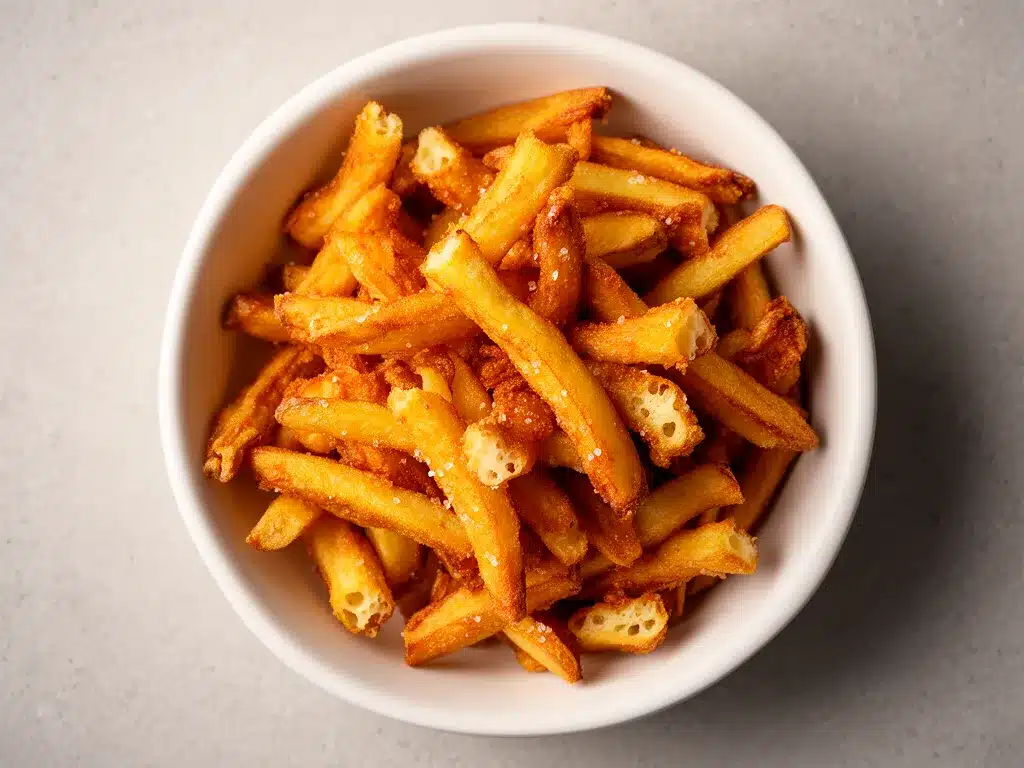 Extra Knusprige Airfryer Pommes in 20 Min: Bestes Rezept 4 extra knusprige Airfryer Pommes preparation steps