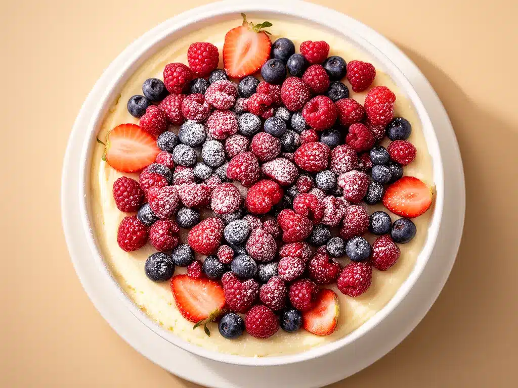 Fluffiger Käsekuchen ohne Boden: 4 Einfache Schritte 4 Fluffiger Käsekuchen ohne Boden preparation steps