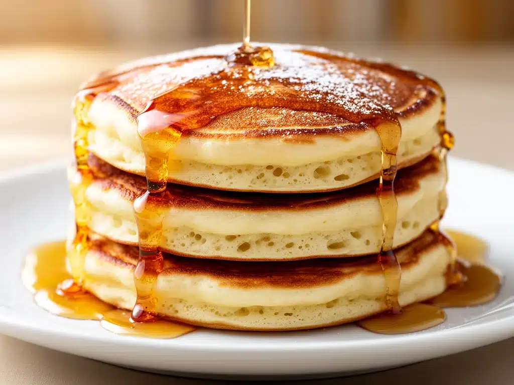 Fluffy Buttermilch-Pfannkuchen - featured image