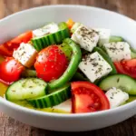 Griechischer Bauernsalat mit Feta - featured image