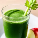 grüner Apfel-Sellerie-Saft - featured image