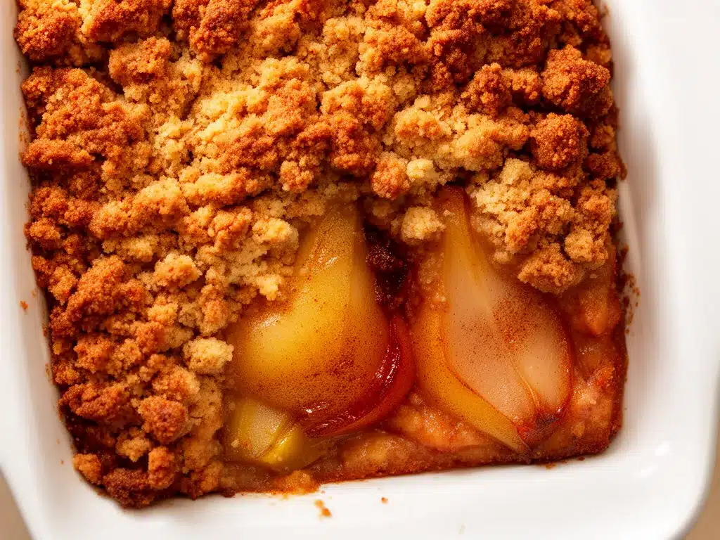Herbst-Birnen Streuselkuchen: Der perfekte saftige Kuchen 4 Herbst-Birnen Streuselkuchen preparation steps