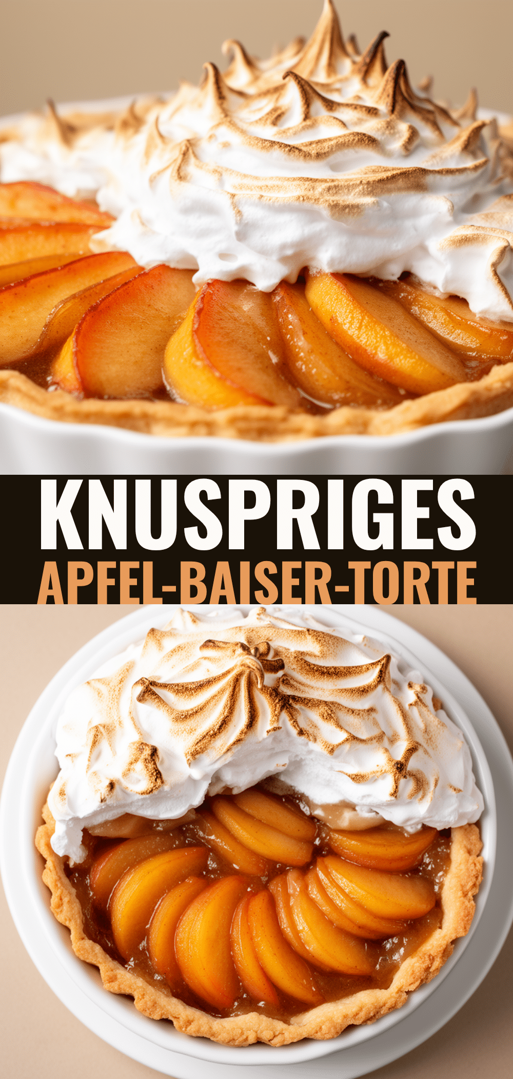 Herbstliche Apfel-Baiser-Torte: 5 Schritte zum perfekten Kuchen 5 herbstliche Apfel-Baiser-Torte recipe