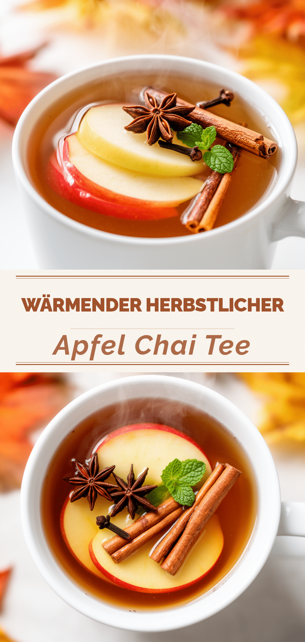 Herbstlicher Apfel-Chai-Tee: 10 Min. Rezept 5 Herbstlicher Apfel-Chai-Tee recipe