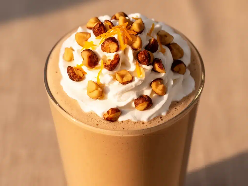 Herbstlicher Maronen-Milchshake: Cremige Herbstsmoothie-Rezept 4 Herbstlicher Maronen-Milchshake preparation steps