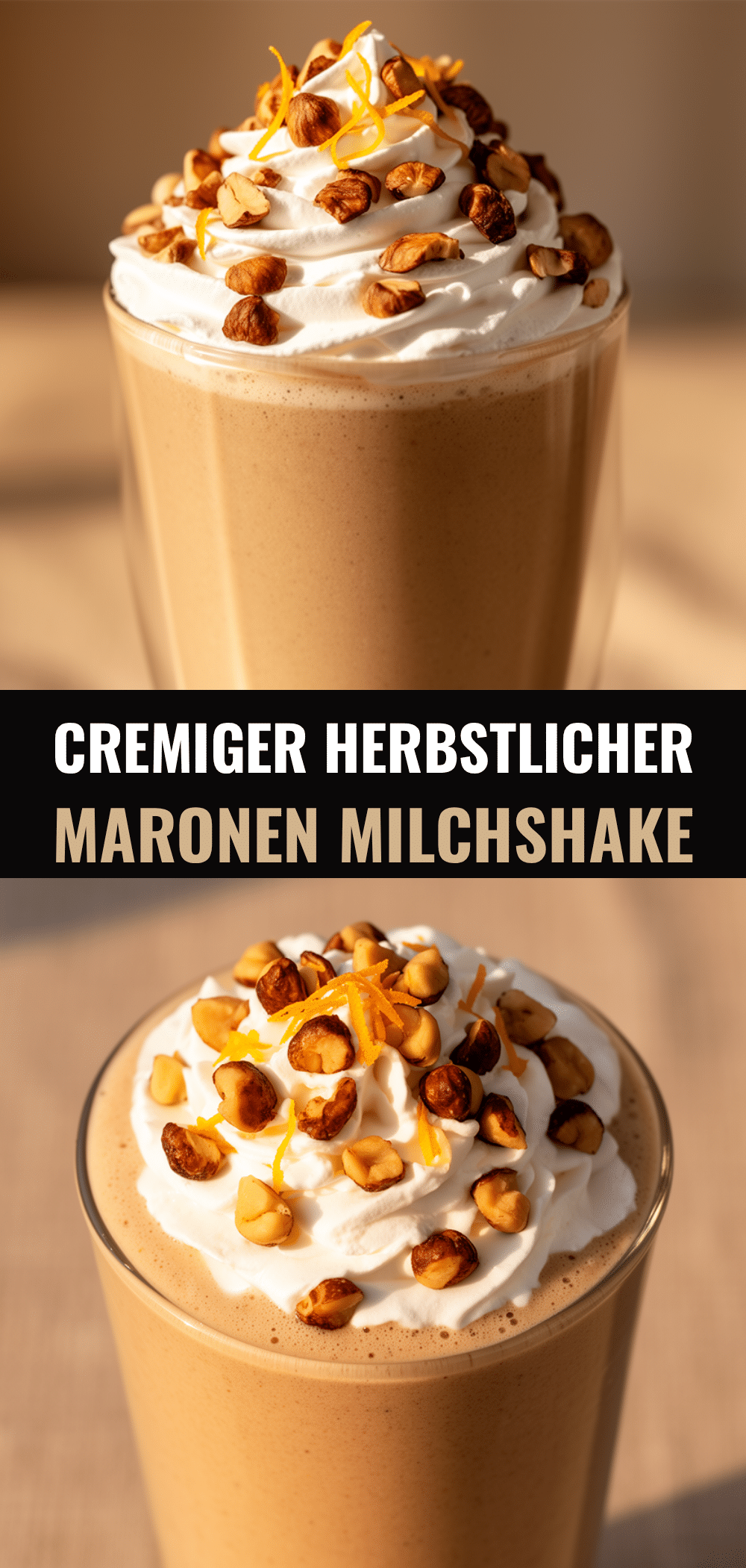 Herbstlicher Maronen-Milchshake: Cremige Herbstsmoothie-Rezept 5 Herbstlicher Maronen-Milchshake recipe