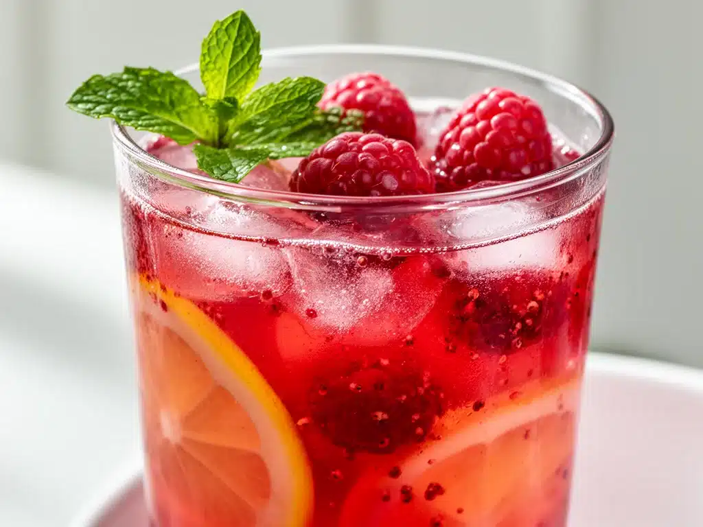 Himbeer-Limonade - featured image