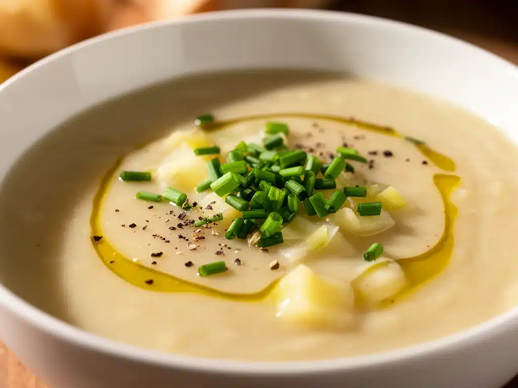 Kartoffel-Lauch-Suppe - featured image