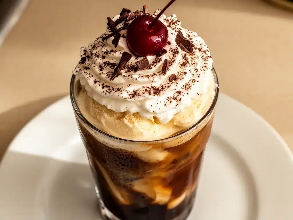 Klassischer Eiskaffee: 5 Min. Einfaches Sommerdessert 4 Klassischer Eiskaffee preparation steps