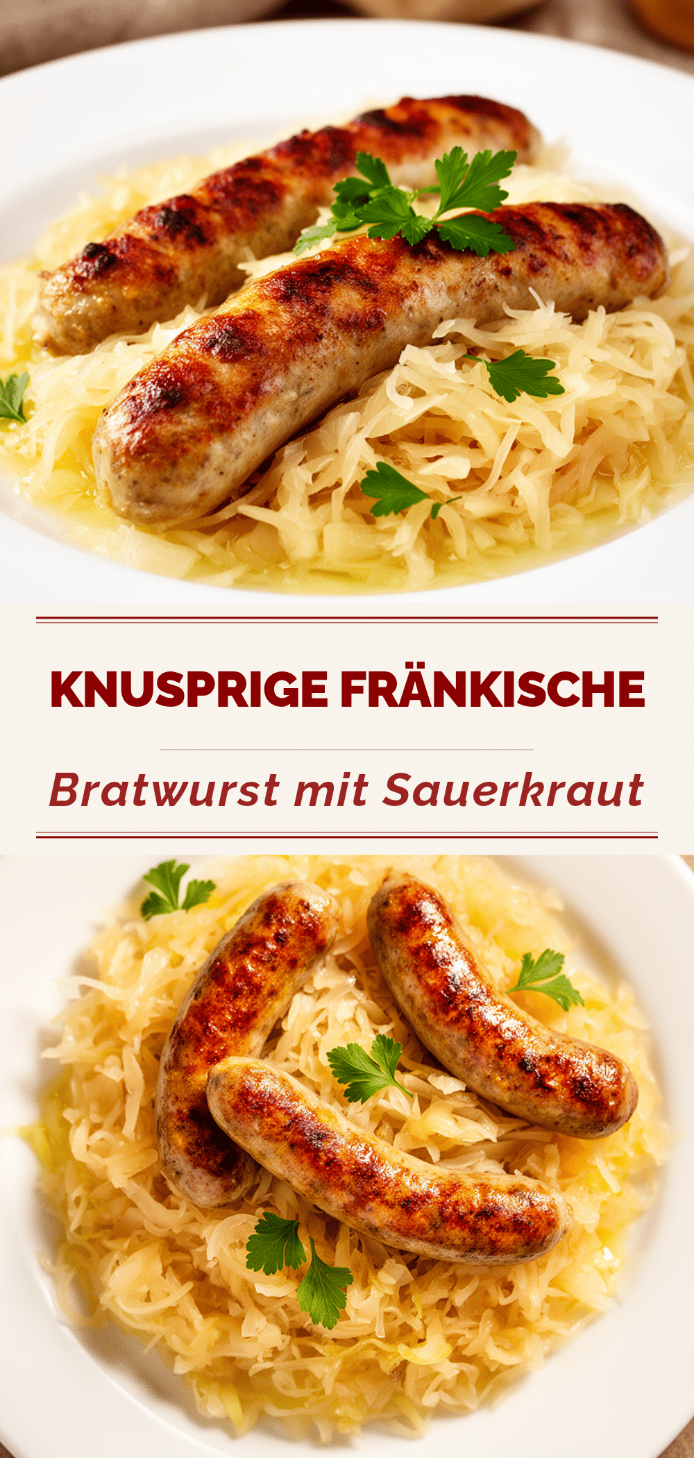 Knusprige Fränkische Bratwurst mit Sauerkraut: Das perfekte Rezept 5 Knusprige Fränkische Bratwurst mit Sauerkraut recipe