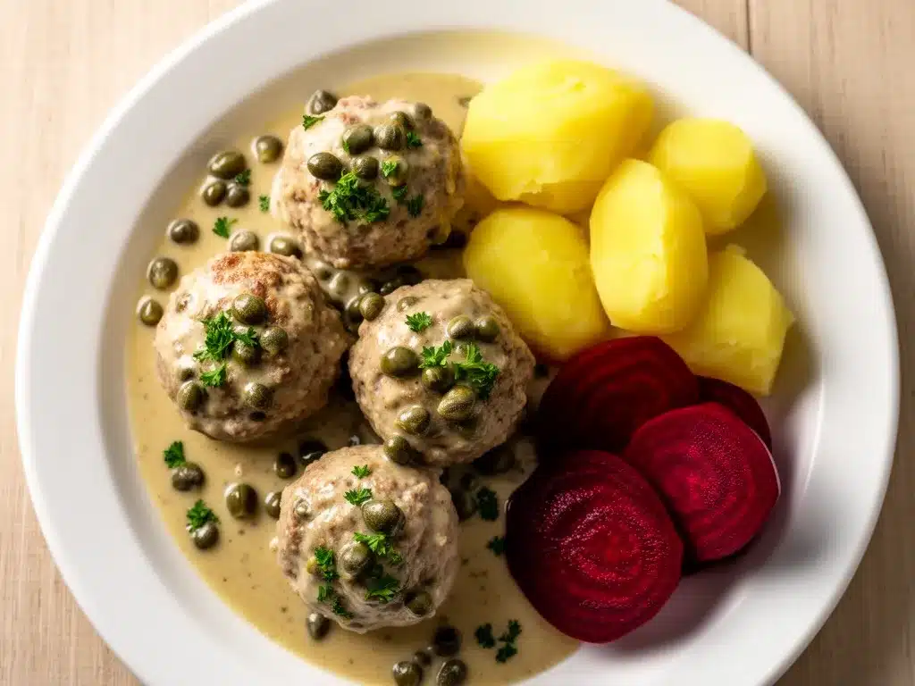 Königsberger Klopse: Perfekt in 40 Min 4 Königsberger Klopse Rezept preparation steps
