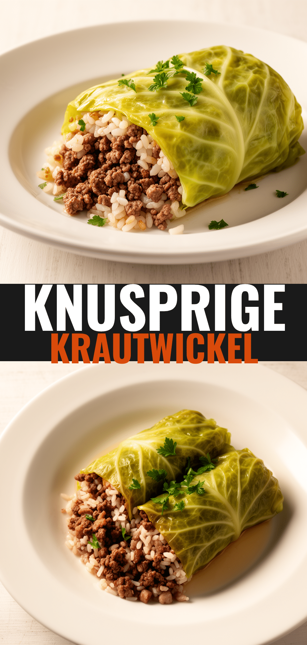 Krautwickel mit Hackfleisch-Reis-Füllung: Leckeres Rezept in 30 Min 5 Krautwickel mit Hackfleisch-Reis-Füllung in 30 Minuten recipe