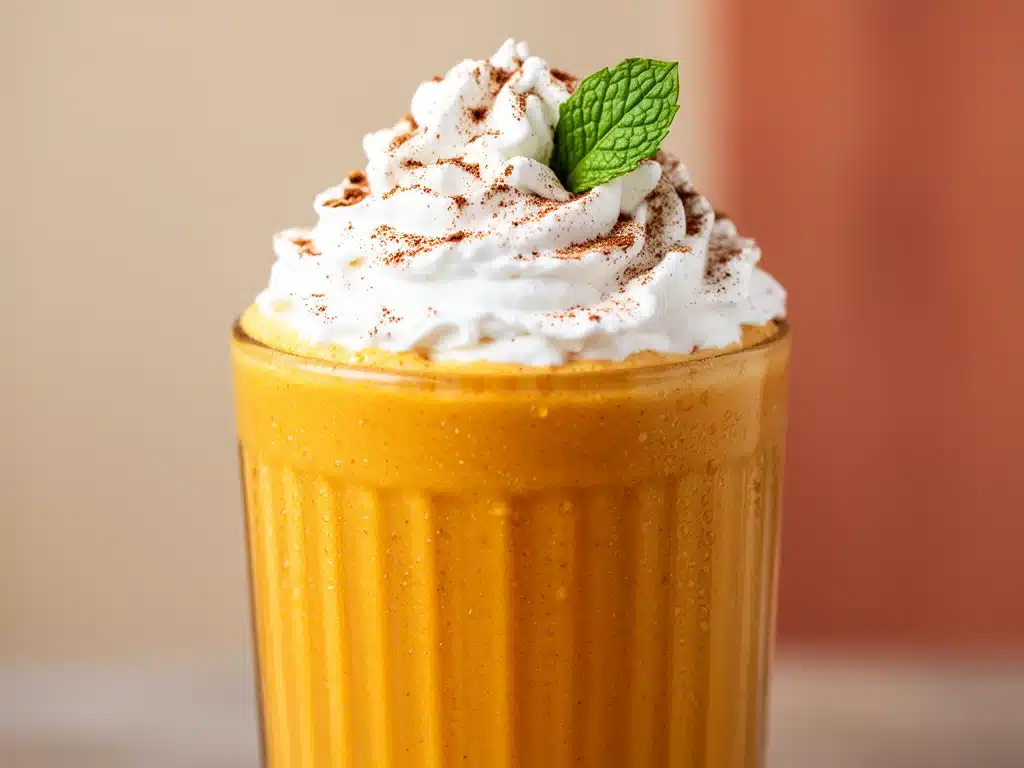 Kürbis-Gewürz-Milkshake - featured image
