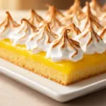 Leichter Zitronen-Baiser-Kuchen vom Blech - featured image