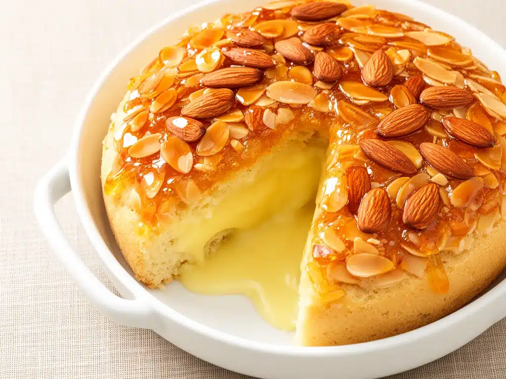 Original Bienenstich: Der beste Honigkuchen mit Mandeln 4 Original Bienenstich preparation steps