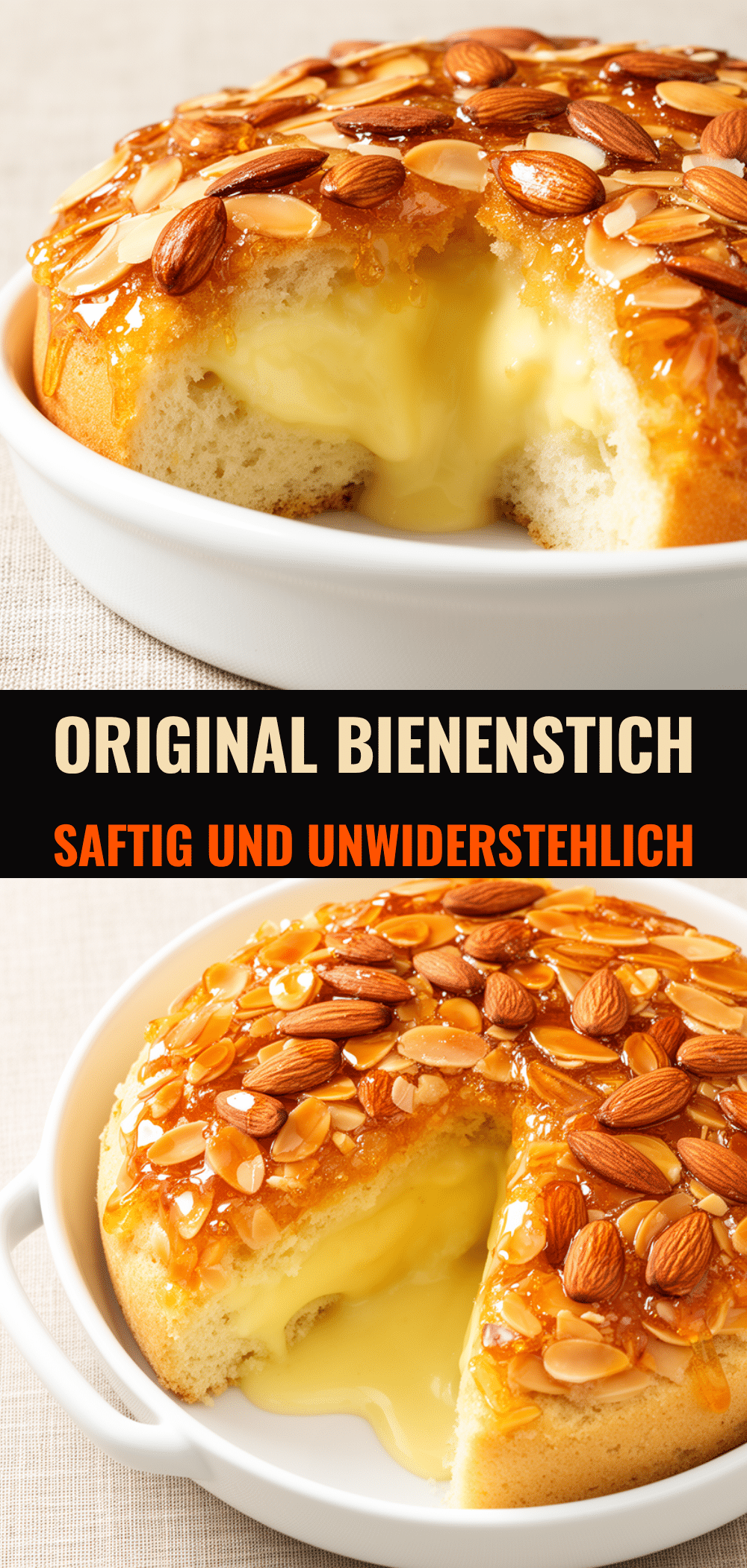 Original Bienenstich: Der beste Honigkuchen mit Mandeln 5 Original Bienenstich recipe