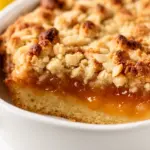 Quitten-Marmeladen-Torte mit Streuseln - featured image