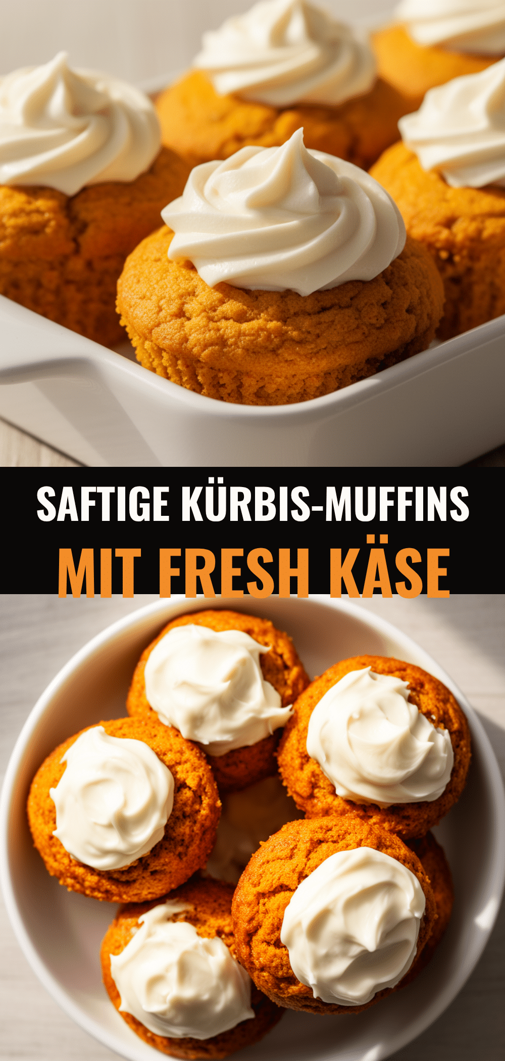Saftige Kürbis-Muffins: Die einfachste Rezept-Idee 5 Saftige Kürbis-Muffins recipe