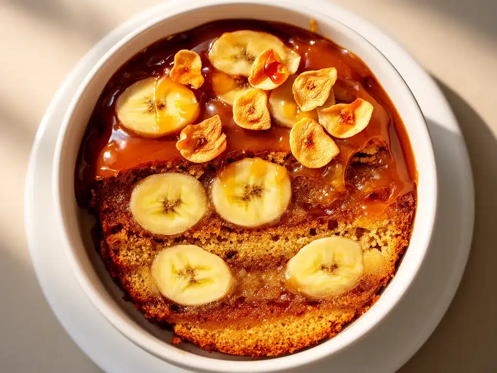 Saftiger Karamell-Bananen-Kuchen: Das einfache Rezept in 30 Min 4 saftiger Karamell-Bananen-Kuchen preparation steps