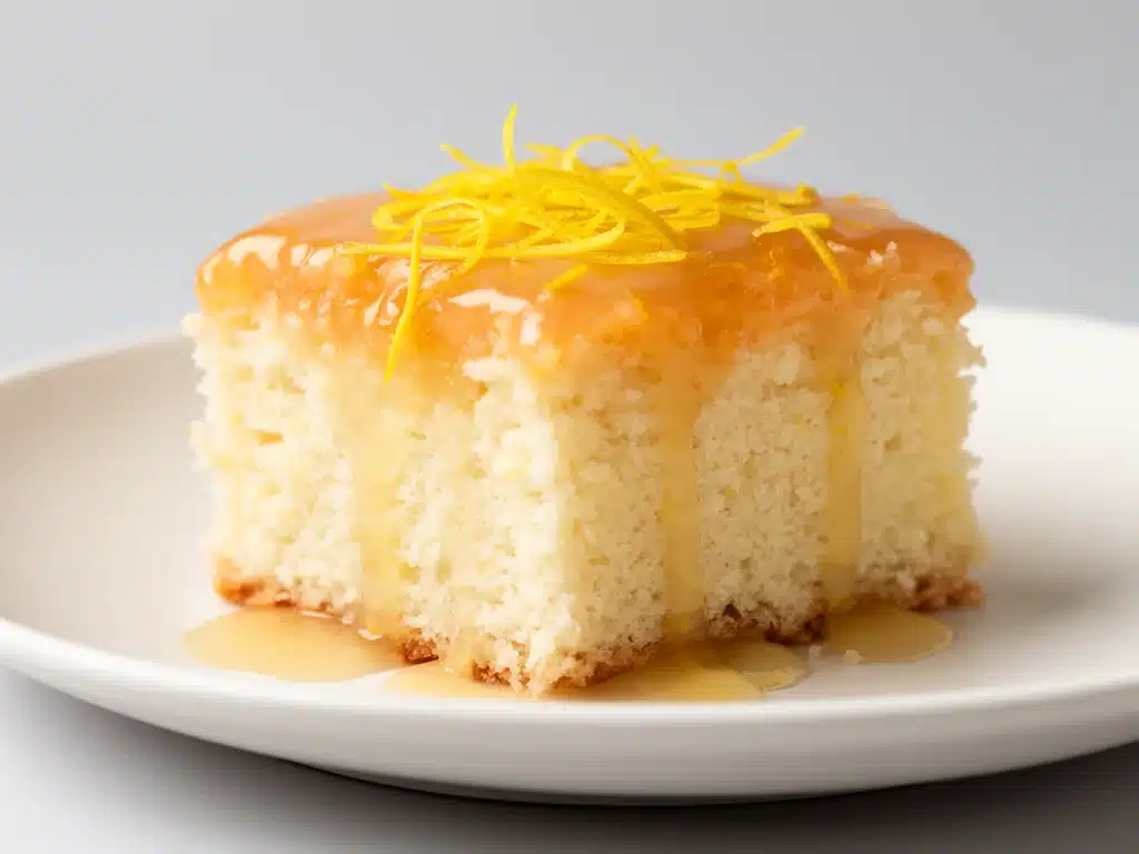 saftiger Zitronen-Joghurt-Kuchen - featured image