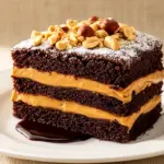 Schoko-Erdnussbutter-Kuchen - featured image