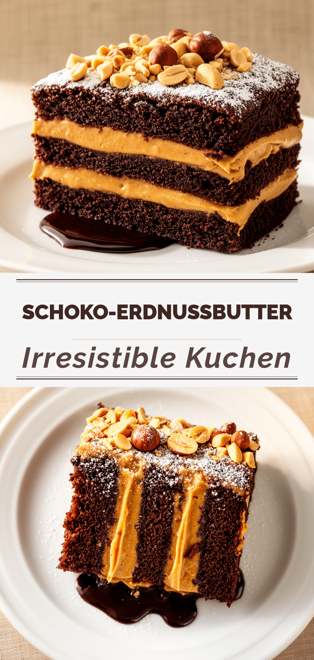 Schoko-Erdnussbutter-Kuchen: 5 Schritte zum perfekten Schokoladenkuchen 5 Schoko-Erdnussbutter-Kuchen recipe