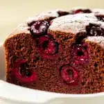 Schoko-Kirsch-Kuchen ohne Mixer - featured image