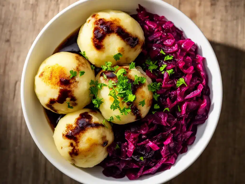 Thüringer Klöße: 30 Min. Traditionelles Comfort Food 4 Thüringer Klöße preparation steps