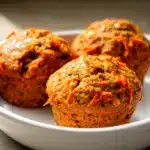 Vegane Karottenkuchen-Muffins - featured image
