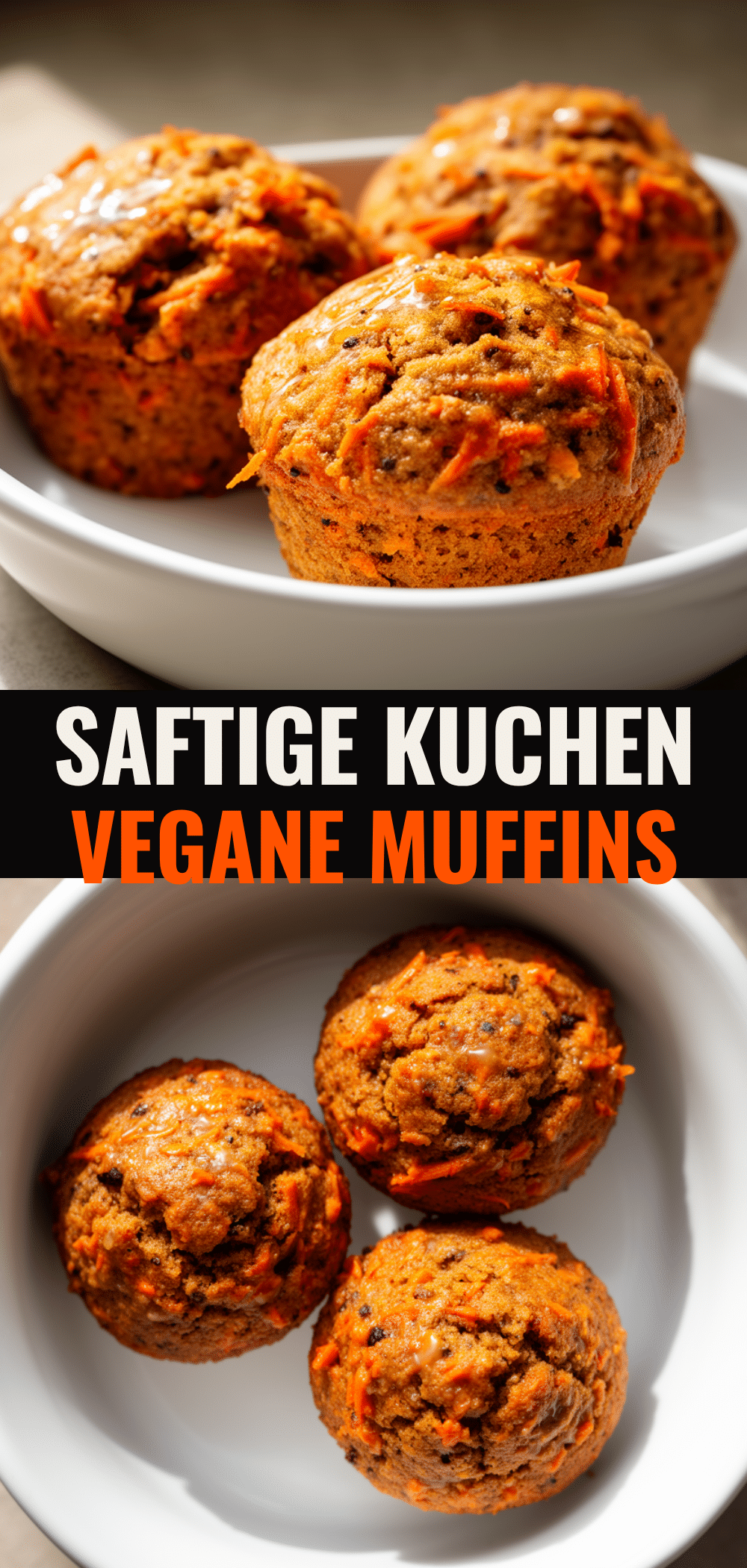Vegane Karottenkuchen-Muffins Saftig: 25 Min Rezept 5 Vegane Karottenkuchen-Muffins recipe