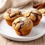 veganen Bananenmuffins mit Zimt - featured image