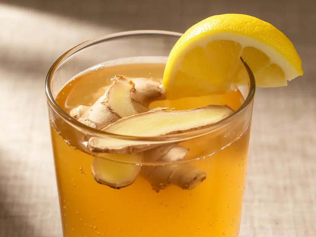 Warm Zitronen-Ingwer Limonade - featured image