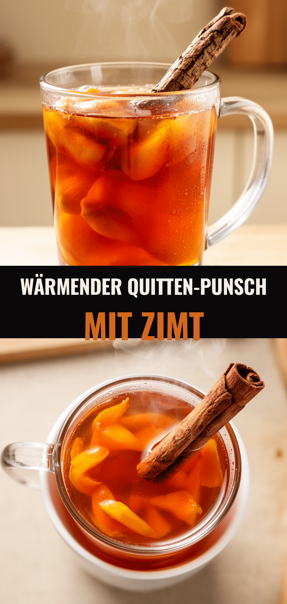 Wärmender Quitten-Punsch: Leckeres Wintergetränk 5 wärmender Quitten-Punsch recipe