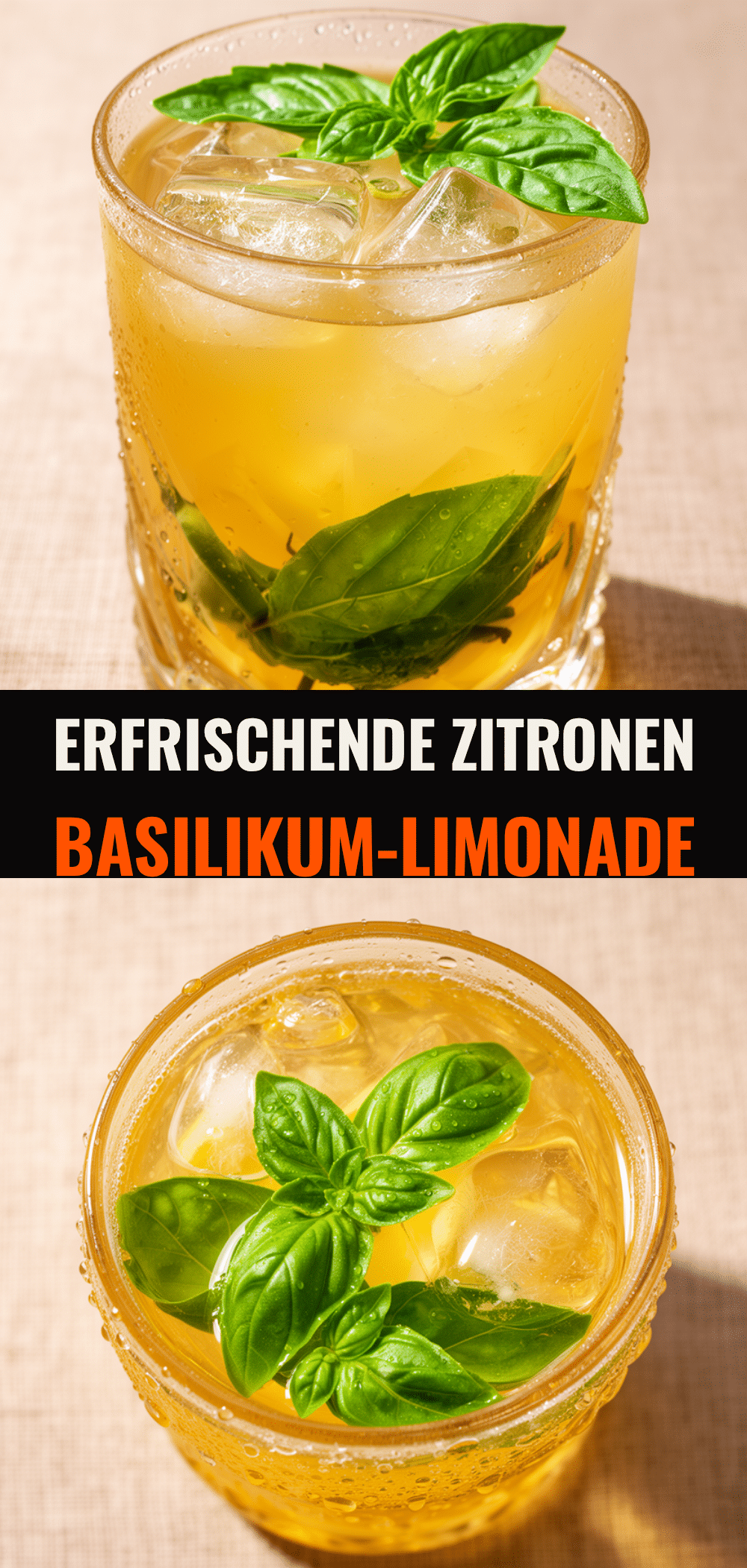 Zitronen-Basilikum-Limonade: Erfrischendes Rezept in 5 Min 5 Zitronen-Basilikum-Limonade recipe