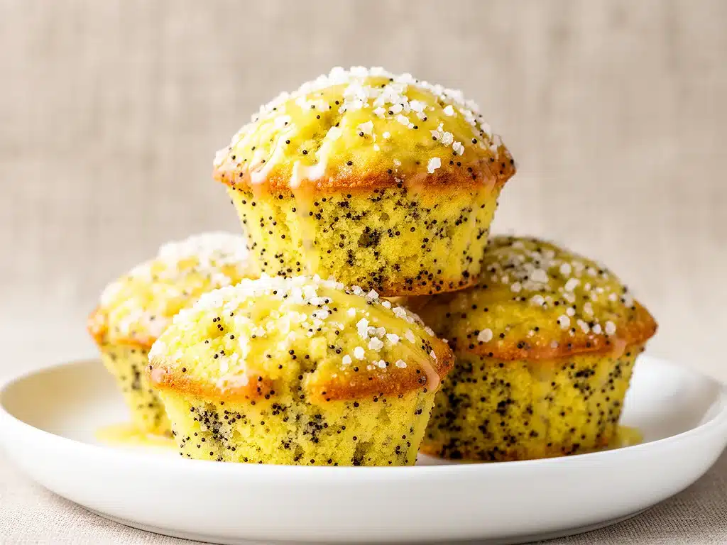 Zitronen-Mohn-Muffins - featured image