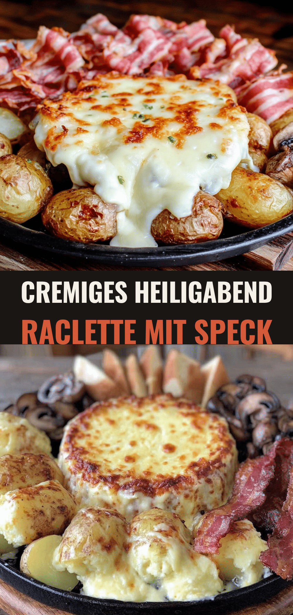 Cremiges Heiligabend Raclette mit Speck: 5 Min. Grillextra 5 cremiges Heiligabend Raclette mit Speck recipe