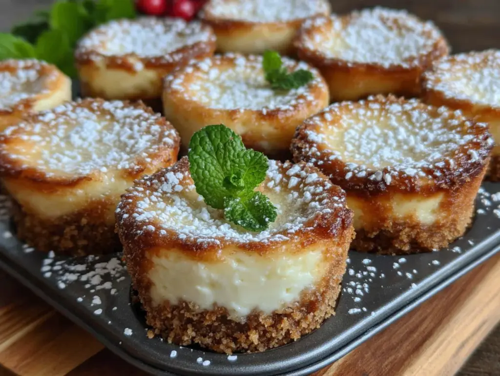 einfache Mini-Käsekuchen - featured image