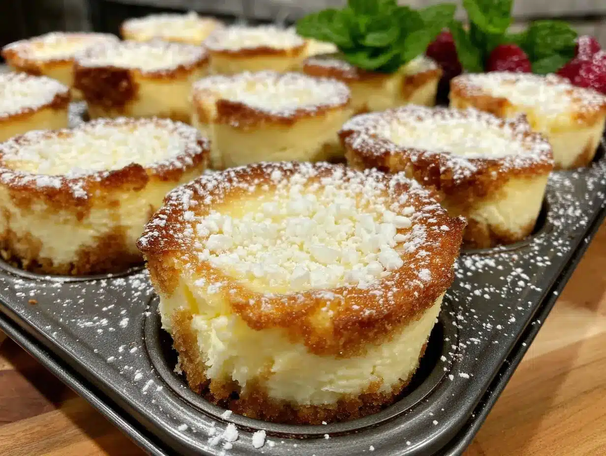 Einfache Mini-Käsekuchen: Perfekt für Gäste 4 einfache Mini-Käsekuchen preparation steps