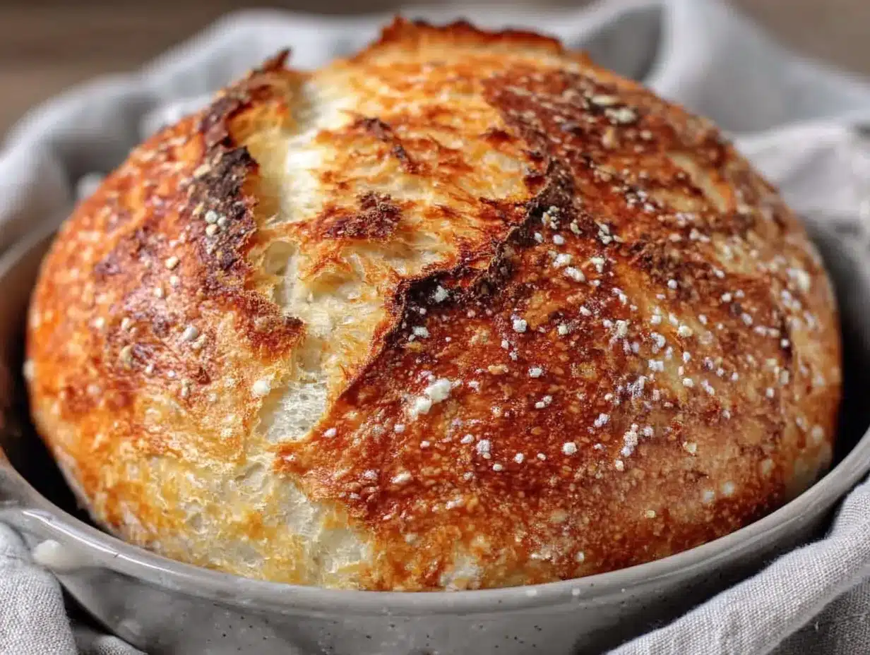 Einfaches Joghurtbrot ohne Kneten: Perfekt in 40 Min 4 Einfaches Joghurtbrot ohne Kneten preparation steps