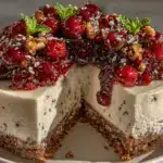 hochproteiner Skyr-Kuchen ohne Backen - featured image