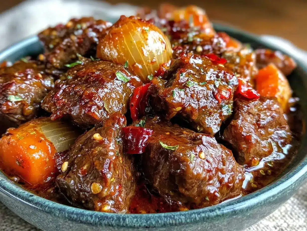 Einfaches Instant Pot Rindergulasch: Das perfekte, kinderleichte Rezept 4 Instant Pot Rindergulasch preparation steps
