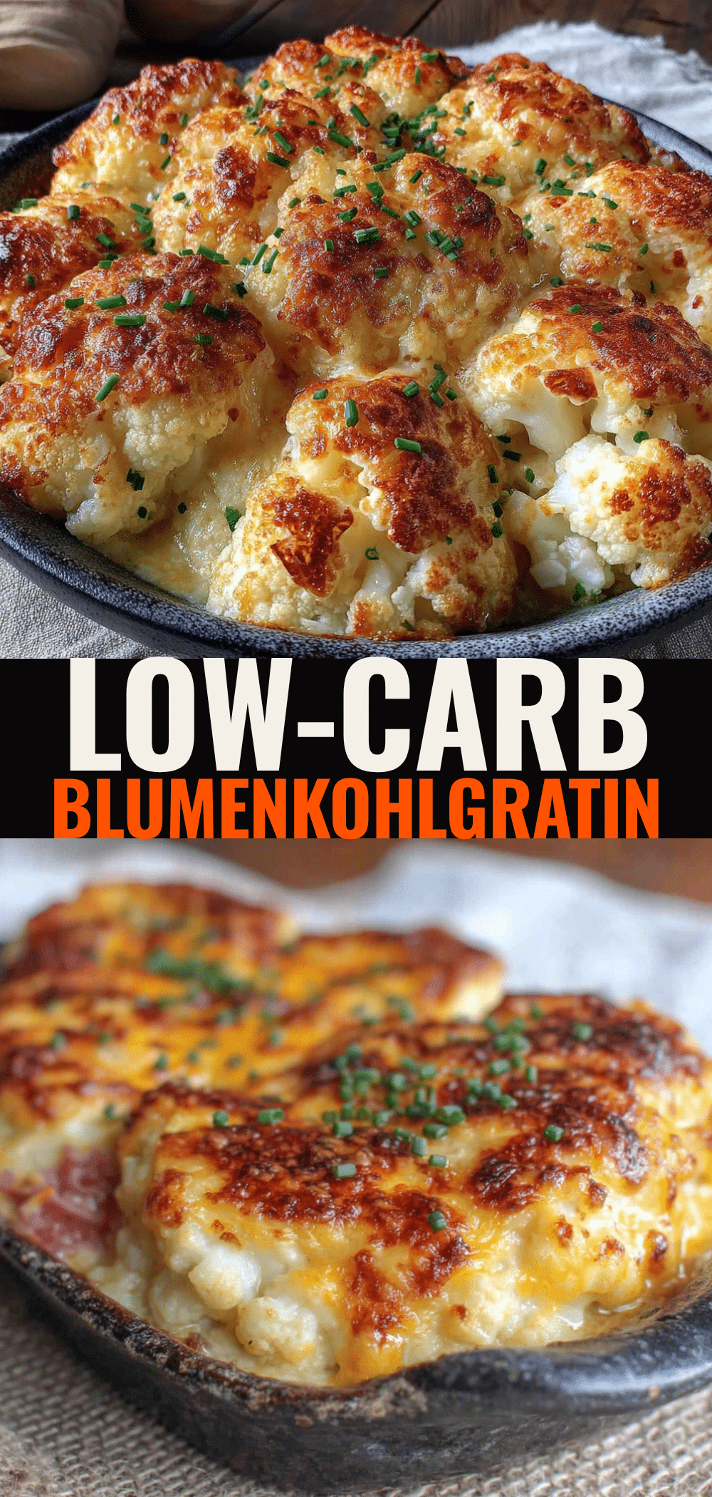 Low-Carb Blumenkohl-Käsegratin: 1 warmes Selbstfürsorge-Mahl 5 Low-Carb Blumenkohl-Käsegratin recipe