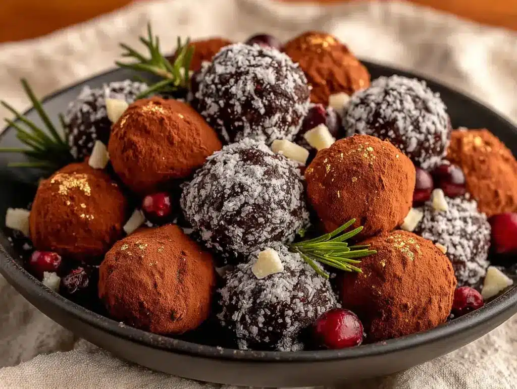 Marzipan-Nougat Trüffel - featured image