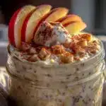 Overnight Oats mit Apfel und Zimt - featured image