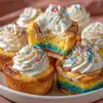 Regenbogen-Muffins - featured image
