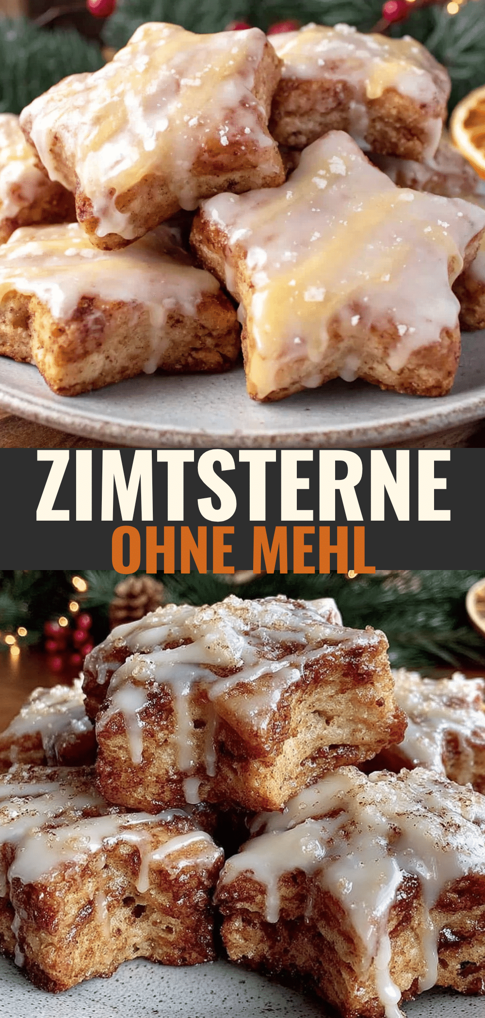 Saftige Zimtsterne ohne Mehl: Grillen mit dem Rauch-Faktor 5 Saftige Zimtsterne ohne Mehl recipe