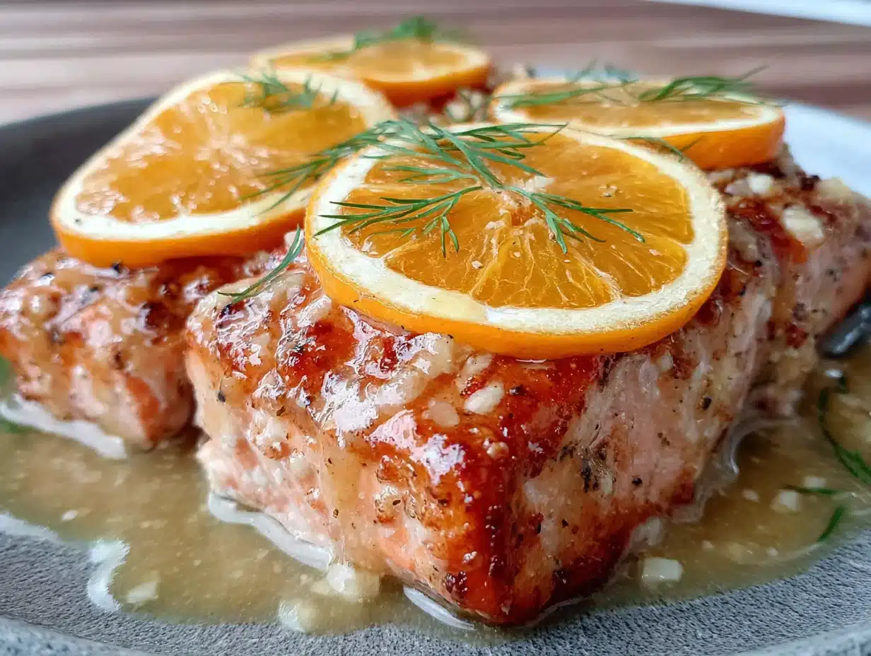 Startseite 5 Saftiger Airfryer Lachs mit Zitronenbutter - featured image