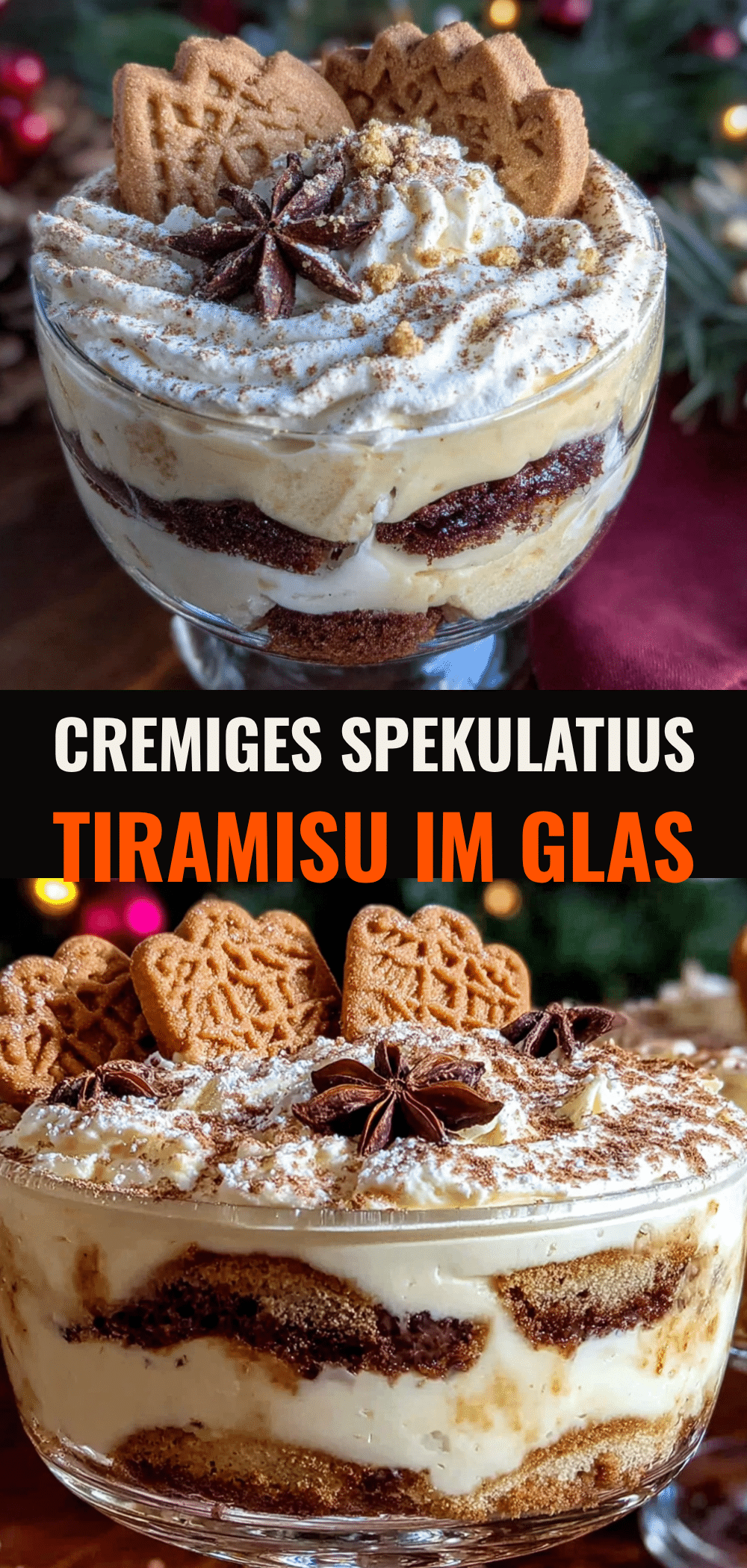 Einfaches Spekulatius-Tiramisu im Glas ohne Ei – 3 Zutaten 5 Spekulatius-Tiramisu recipe